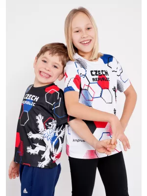 Tricou funcțional premium pentru copii ALTISPORT VOJ/ALK036TR01 NEGRU