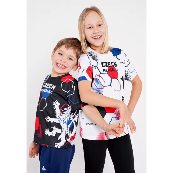  Tricou funcțional premium pentru copii ALTISPORT VOJ/ALK036TR01 NEGRU 