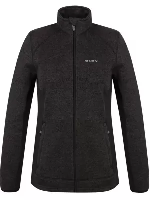 Pulover de dama fleece HUSKY ALAN L NEGRU