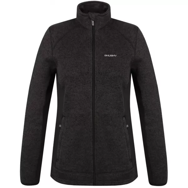  Pulover de dama fleece HUSKY ALAN L NEGRU 
