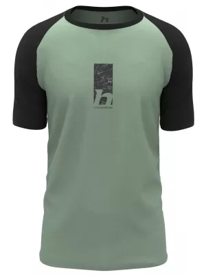 Tricou pentru bărbați HANNAH TAREGAN TAMPON ANTRACIT/CRIN