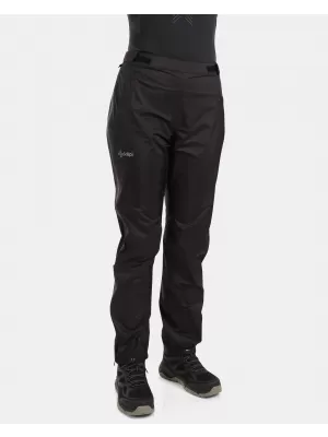 Pantaloni de exterior impermeabili pentru femei KILPI ALPIN-W WL0402KI NEGRU
