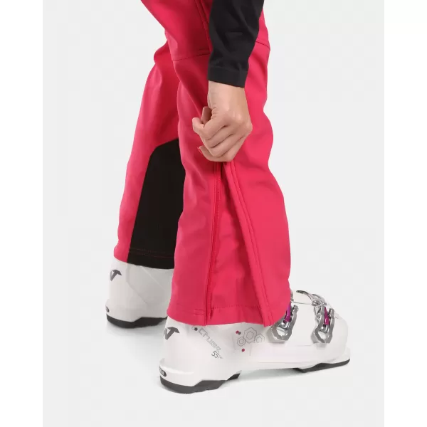  Pantaloni de schi softshell pentru femei KILPI RHEA-W WL0409KI ROZ 
