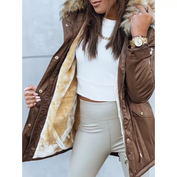  Geacă pentru doamne DSTREET VIXEN TY3871 CARAMEL 