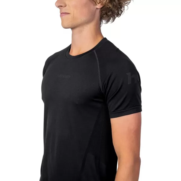  Cămașă termică pentru bărbați HANNAH ACTIVE TS S/S ANTRACIT 