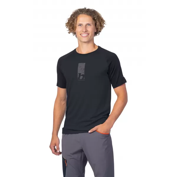  Tricou pentru bărbați HANNAH TAREGAN ANTRACIT 