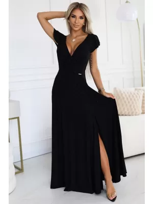 Rochie NUMOCO CRYSTAL 411-12 NEGRU