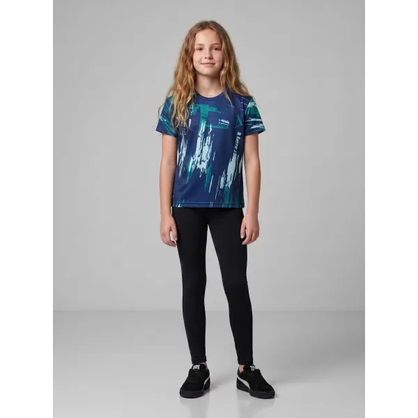  Tricou funcțional premium pentru copii ALTISPORT VOJ/ALK010TR01 KEROSEN/ALBASTRU 