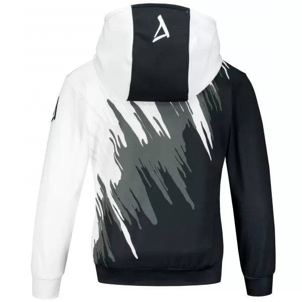 Hanorac funcțional premium pentru copii ALTISPORT VOJ/ALK006MI01 ALB-NEGRU 