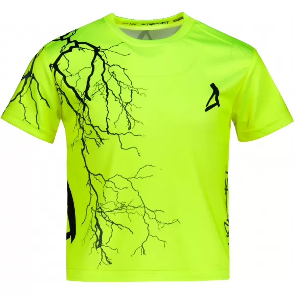  Tricou funcțional premium pentru copii ALTISPORT VOJ/ALK004TR01 GALBEN NEON 