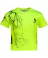 Tricou funcțional premium pentru copii ALTISPORT VOJ/ALK004TR01 GALBEN NEON