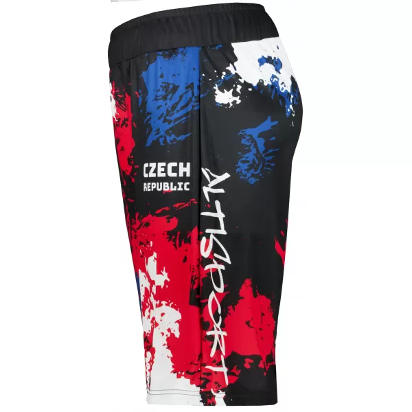  Pantaloni scurți funcționali premium pentru bărbați, fără buzunare ALTISPORT VOJ/ALM036KRA02 PETE 