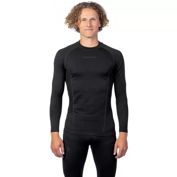  Cămașă termică pentru bărbați HANNAH THERMO ACTIVE TS L/S ANTRACIT 