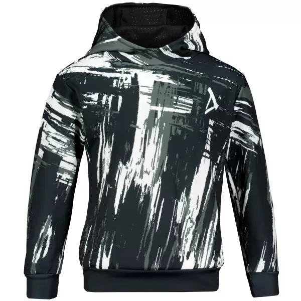  Hanorac funcțional premium pentru copii ALTISPORT VOJ/ALK010MI01 ALB-NEGRU 