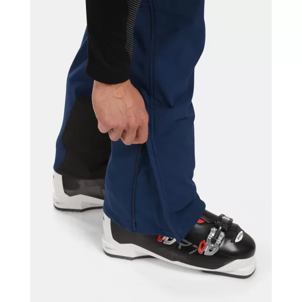  Pantaloni de schi softshell pentru bărbați KILPI RHEA-M WM0409KI ALBASTRU ÎNCHIS 