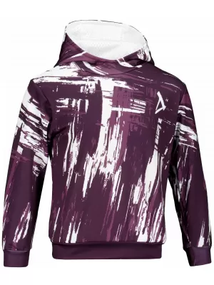 Hanorac funcțional premium pentru copii ALTISPORT VOJ/ALK010MI01 VIOLET/ALB