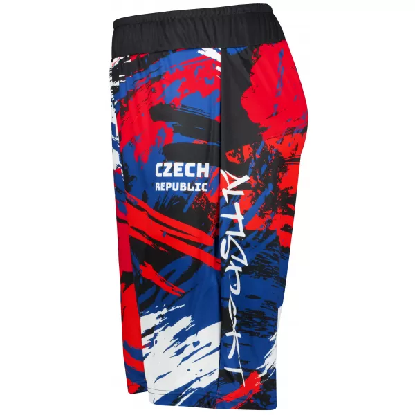  Pantaloni scurți funcționali premium pentru bărbați, fără buzunare ALTISPORT VOJ/ALM036KRA02 CEH 