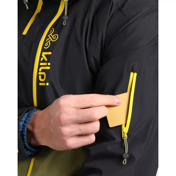  Jachetă hardshell pentru bărbați KILPI METRIX-M WM0136KI VERDE 