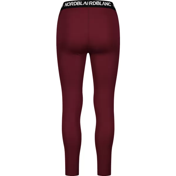  Pantaloni termici de dama NORDBLANC SUPERPOWER NBBLD7976 BURGUNDIA 