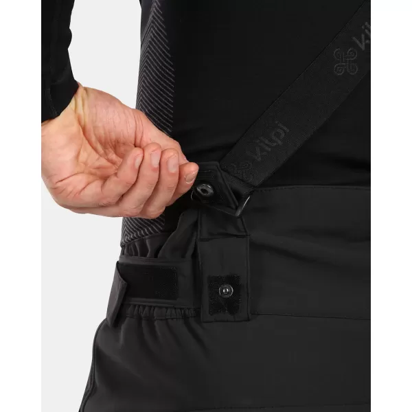  Pantaloni de schi softshell pentru bărbați KILPI RHEA-M WM0409KI NEGRU 