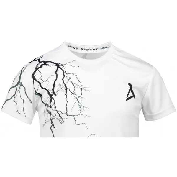  Tricou funcțional premium pentru copii ALTISPORT VOJ/ALK004TR01 ALB 