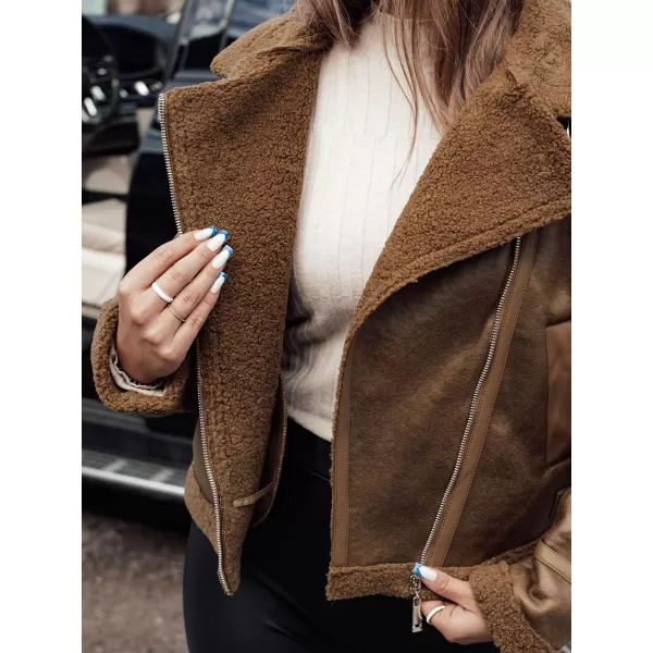  Geacă pentru doamne DSTREET SOFTSTILL TY4747 CARAMEL 