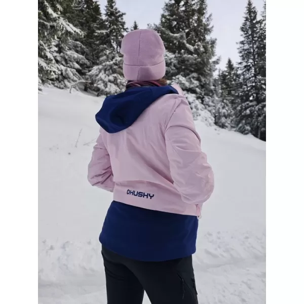  Jacheta de schi pentru doamne HUSKY GAMBI L ROZ/ALBASTRU 