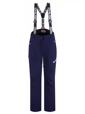 Pantalonii pentru doamne HUSKY GRATI L ALBASTRU ÎNCHIS