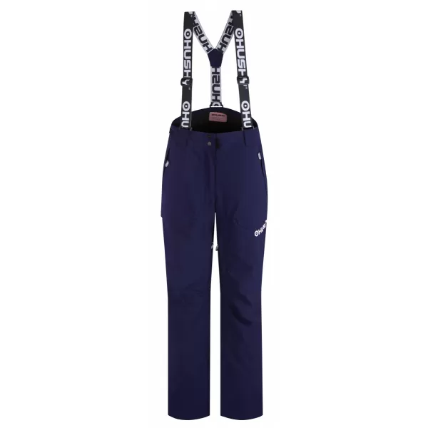  Pantalonii pentru doamne HUSKY GRATI L ALBASTRU ÎNCHIS 