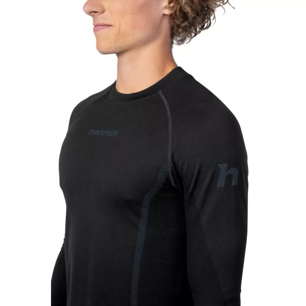  Cămașă termică pentru bărbați HANNAH THERMO ACTIVE TS L/S ANTRACIT 