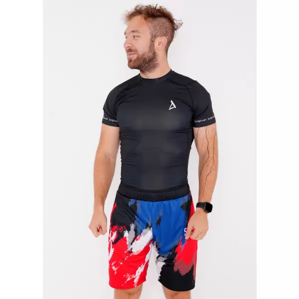  Pantaloni scurți funcționali premium pentru bărbați, fără buzunare ALTISPORT VOJ/ALM036KRA02 DUNGI 