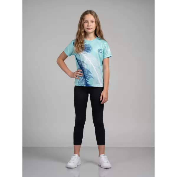  Tricou funcțional premium pentru copii ALTISPORT VOJ/ALK001TR01 ALBASTRU CA GHEATA 