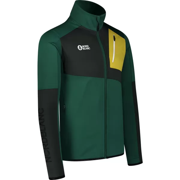  Hanorac powerfleece pentru bărbați NORDBLANC RIVER VERDE 