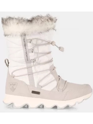 Oameni de zăpadă pentru femei KILPI FROZEN HIGH WP-W WL0958KI ALB