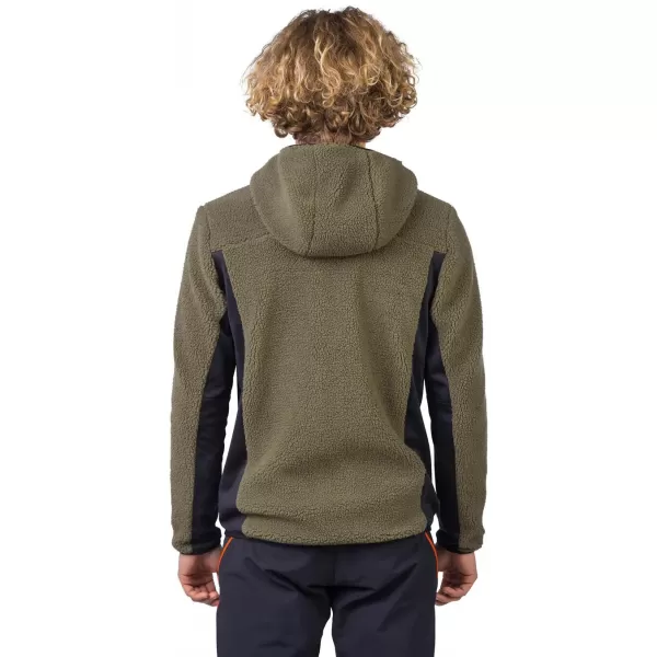  Hanorac pentru bărbați HANNAH KODIAK HOODY VERDE IEDERA/ANTRACIT 