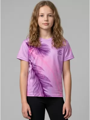 Tricou funcțional premium pentru copii ALTISPORT VOJ/ALK001TR01 LILIAC