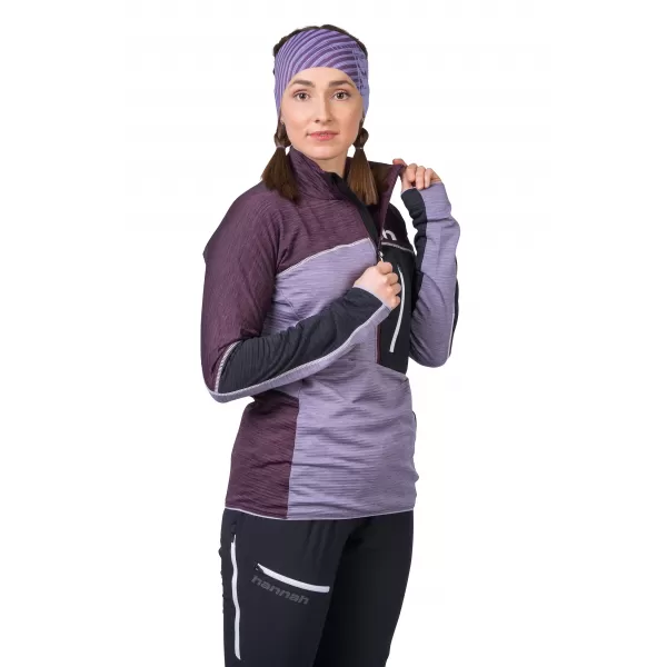  Hanorac de dama HANNAH MEDA HZ PRUNE VIOLET/LAVANDA GRI MEL 