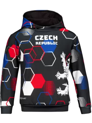 Hanorac funcțional premium pentru copii ALTISPORT VOJ/ALK036MI01 NEGRU