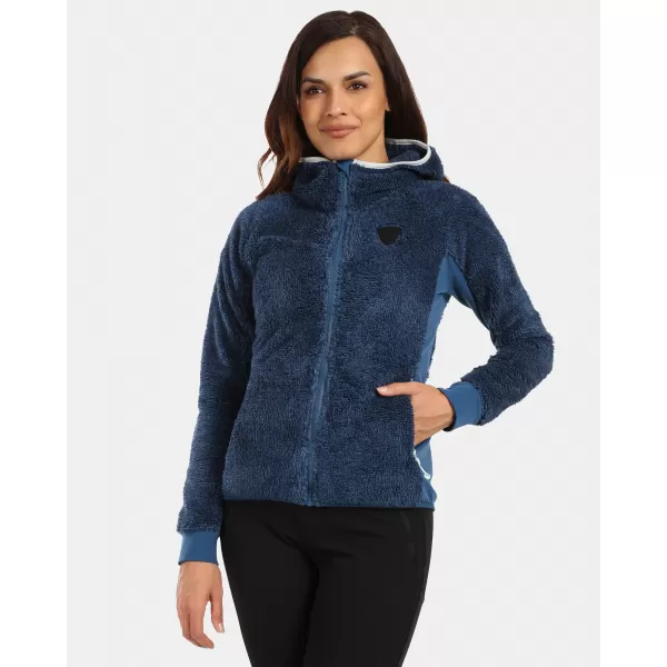  Hanorac de damă din fleece KILPI NORKA-W WL0204KI ALBASTRU ÎNCHIS 