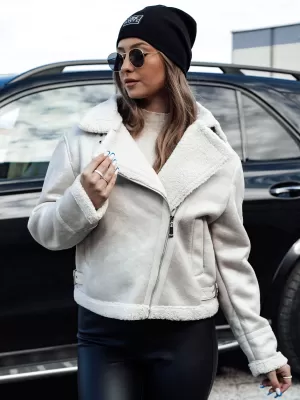 Geacă pentru doamne DSTREET SOFTSTILL TY4748 ALB