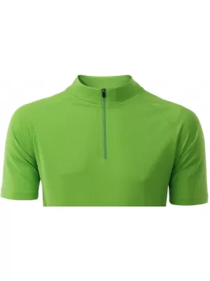Tricou de ciclism pentru bărbați ALTISPORT NoPrint NP/ALM215NJ VERDE LIME