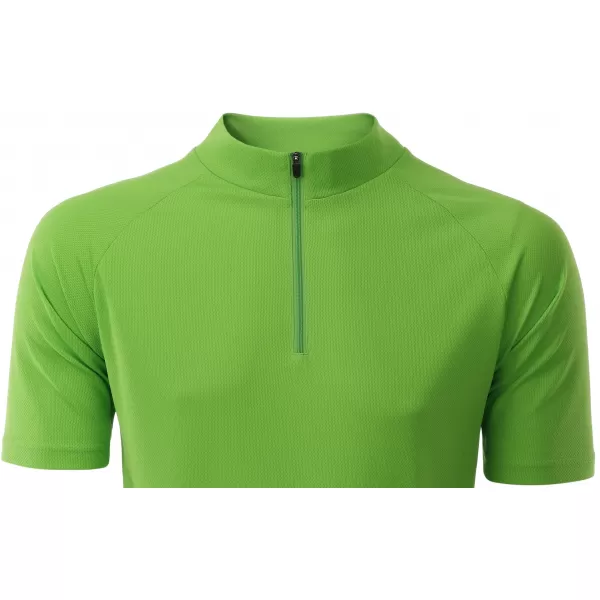  Tricou de ciclism pentru bărbați ALTISPORT NoPrint NP/ALM215NJ VERDE LIME 