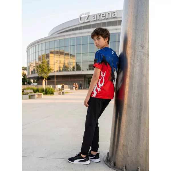  Tricou funcțional premium pentru copii ALTISPORT VOJ/ALK036TR01 ROŞU 
