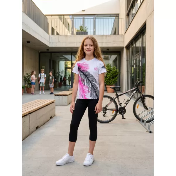  Tricou funcțional premium pentru copii ALTISPORT VOJ/ALK001TR01 ALB 