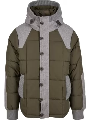 Sacou BRANDIT GARET BD3142 MĂSLIN/GRI