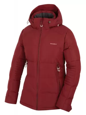 Geacă pentru femei HUSKY NOREL L DARK BORDO