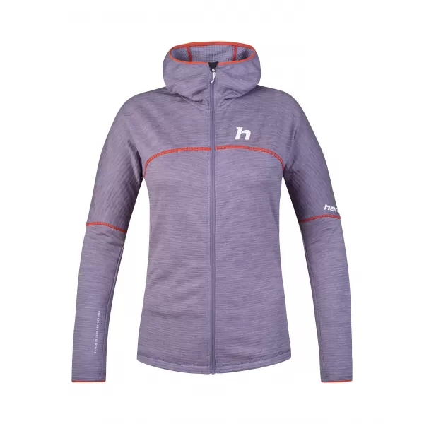  Hanorac de dama HANNAH MEDA HOODY GRI LAVANDĂ MEL 