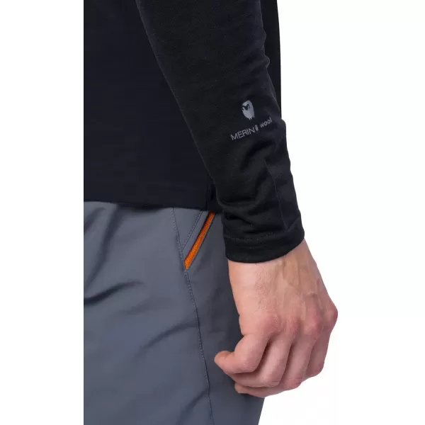  Tricou pentru bărbați cu mâneci lungi HANNAH TAREGAN L/S ANTRACIT 