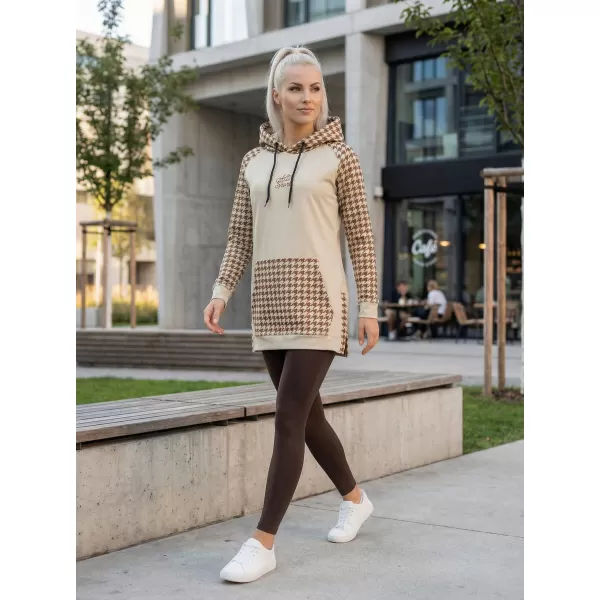  Hanorac prelungit funcțional pentru femei premium ALTISPORT VOJ/ALW048MI03 MARO 