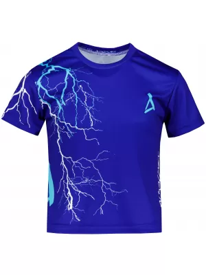 Tricou funcțional premium pentru copii ALTISPORT VOJ/ALK004TR01 ALBASTRU REGAL
